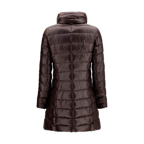 Herno Coats & Jackets - Brown Polyamide Full-Length Jacket