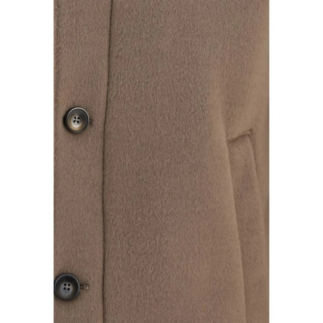 Herno Brown Polyester Full-length Jacket