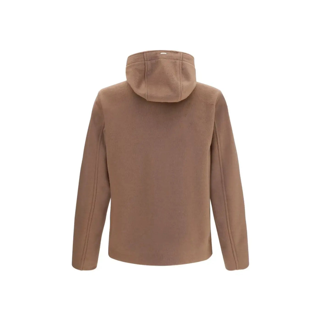 Herno Brown Polyester Full-length Jacket