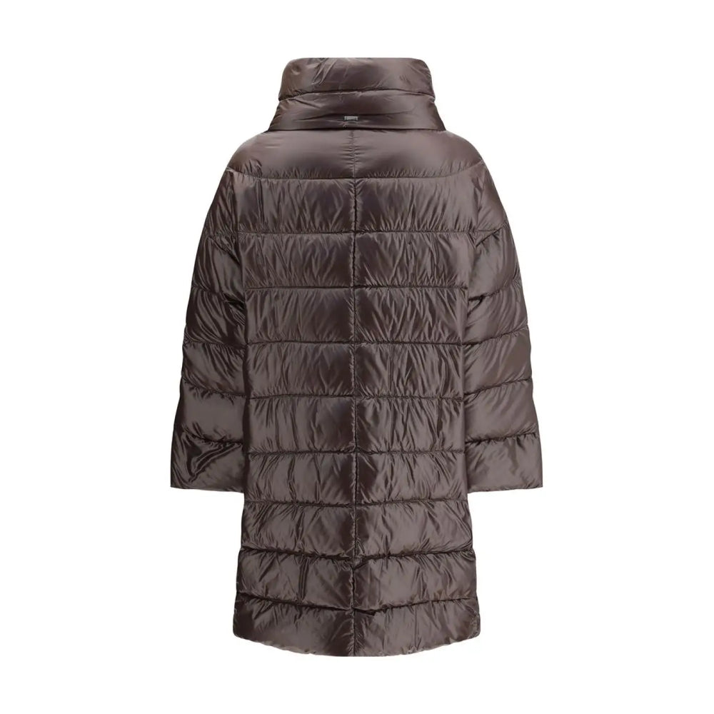 Herno Brown Polyester Full-length Jacket