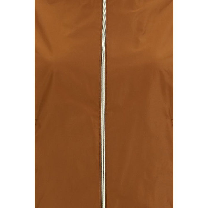 Herno Rain Coats - Brown Polyester Coat