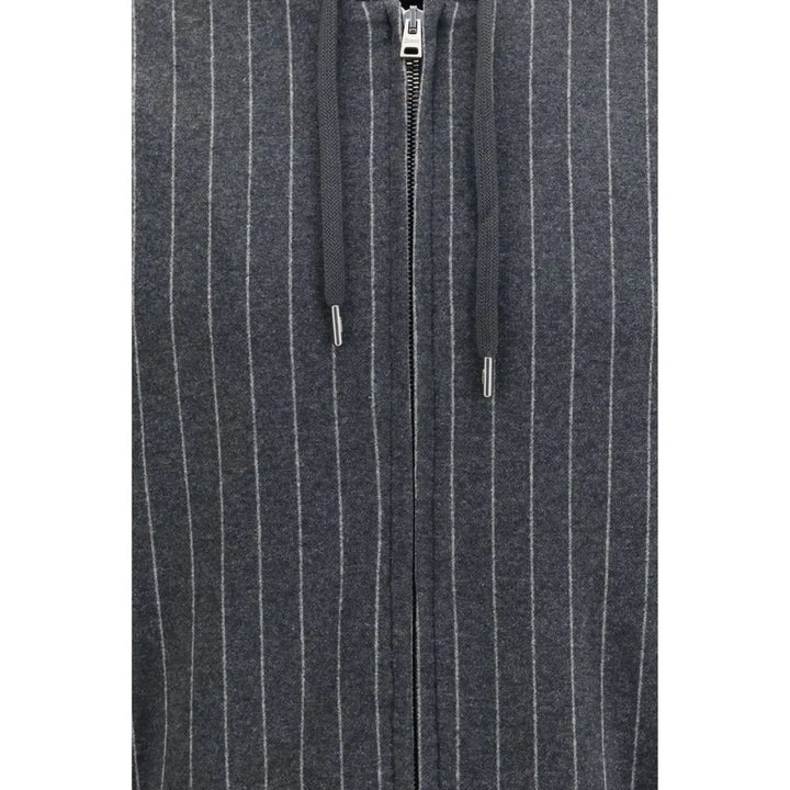 Herno Gray Cotton Sweatshirt