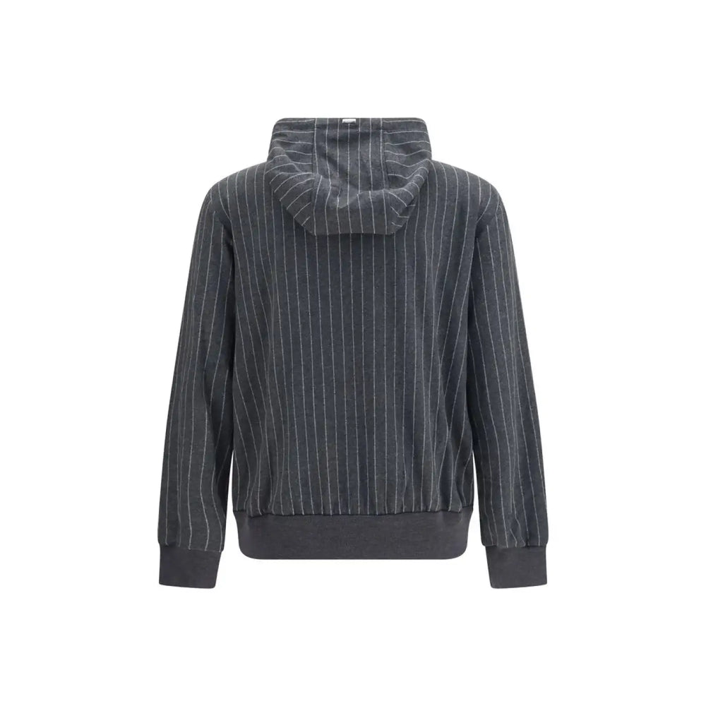 Herno Gray Cotton Sweatshirt