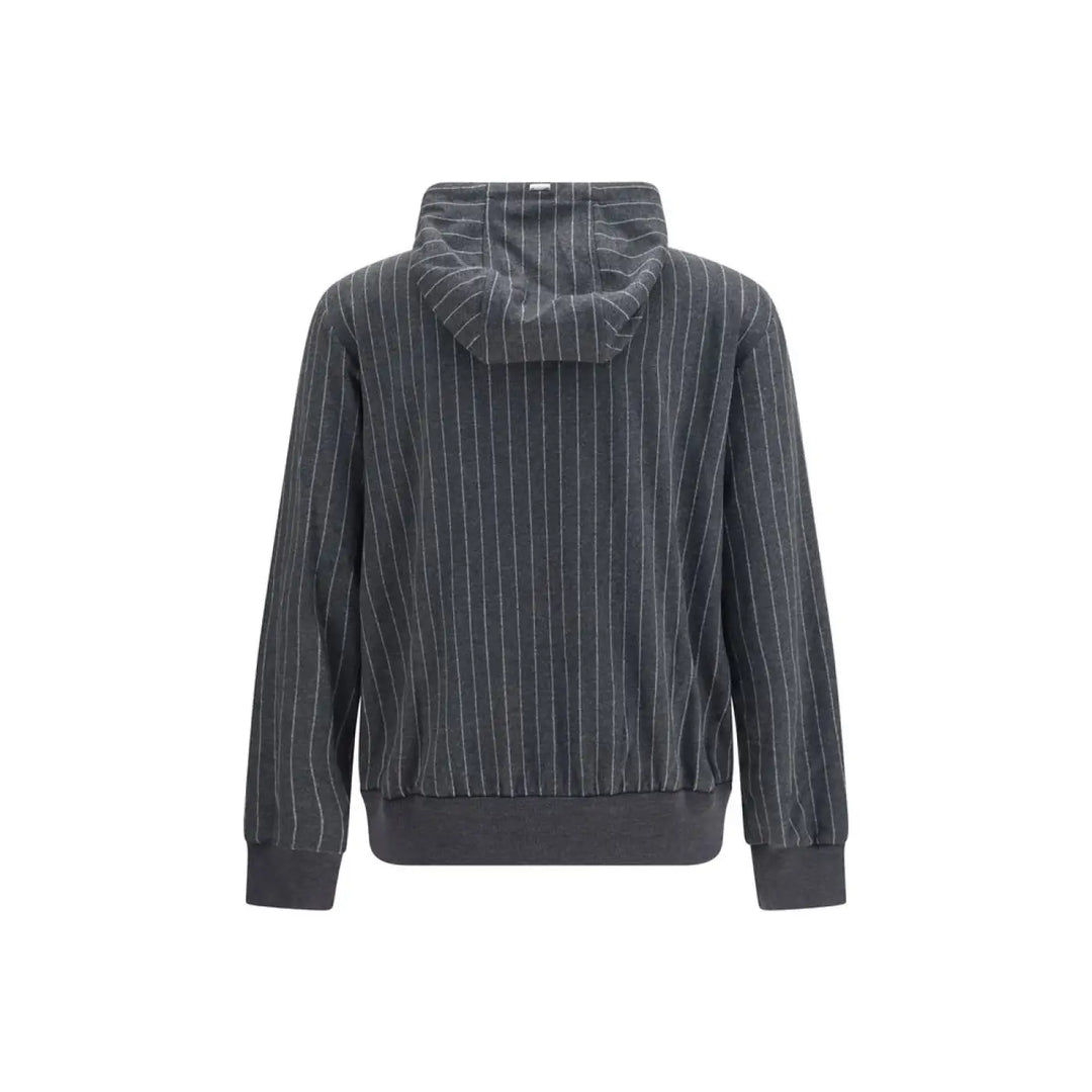 Herno Gray Cotton Sweatshirt