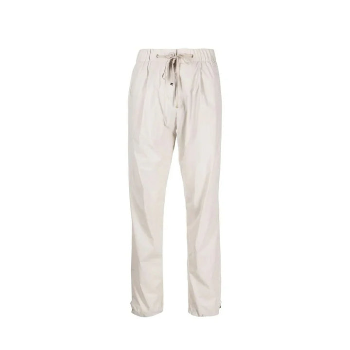 Herno Gray Elastane Casual Pants