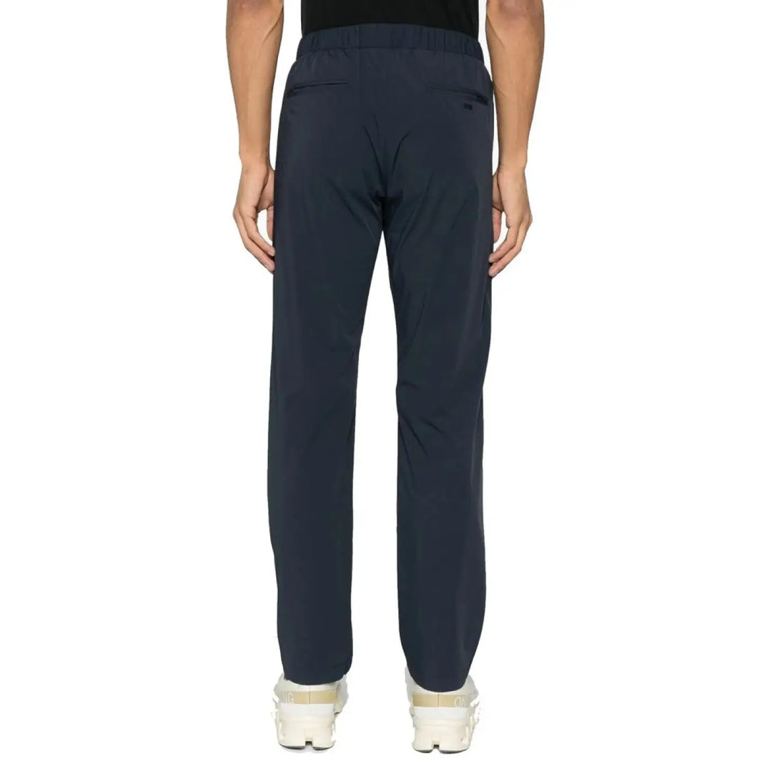 Herno Gray Elastane Casual Pants