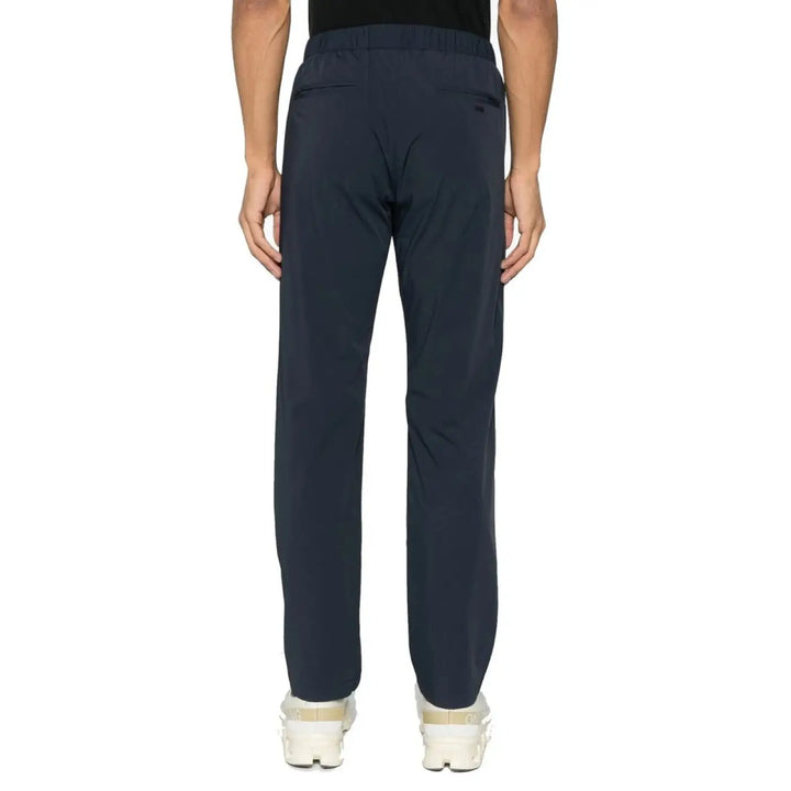 Herno Gray Elastane Casual Pants