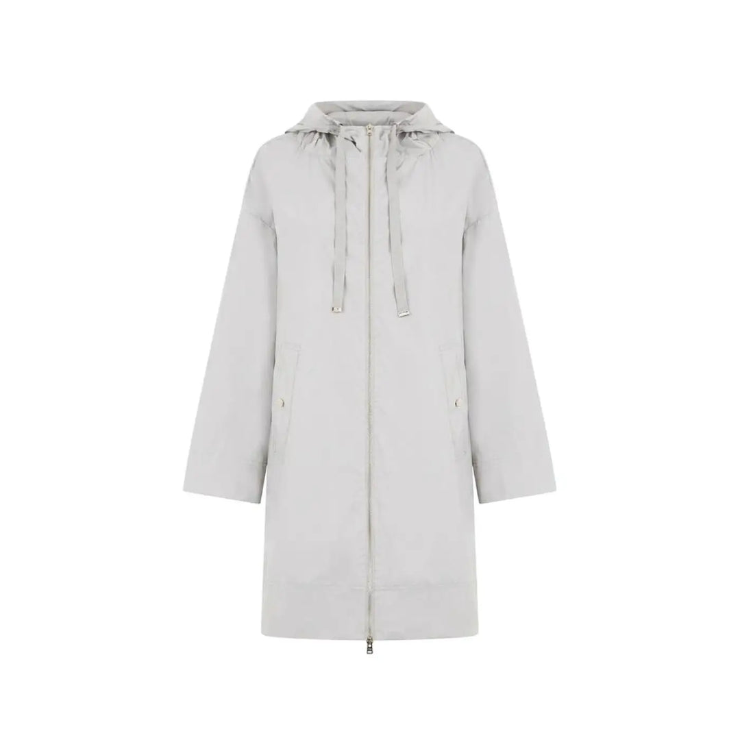 Herno Gray Elastane Coat