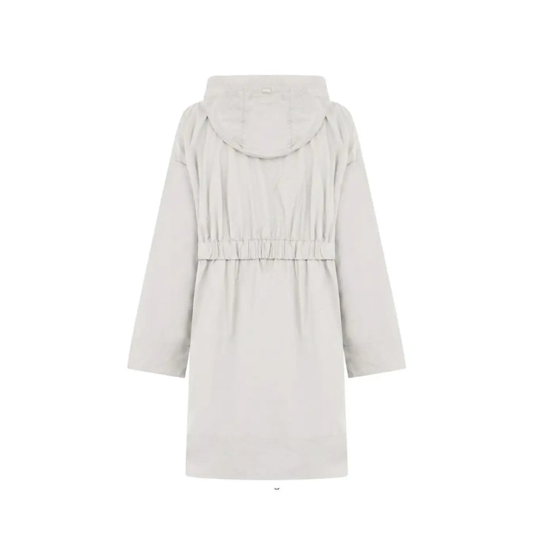 Herno Gray Elastane Coat
