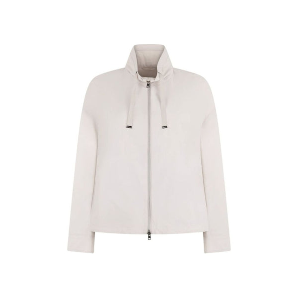 Herno Windbreakers - Gray Polyamide Shell Jacket