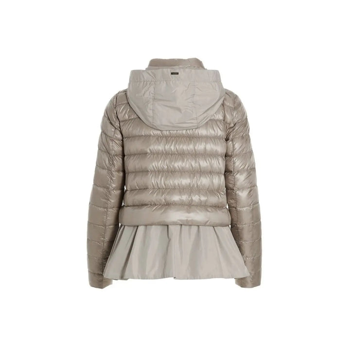 Herno Gray Polyamide Shell Jacket