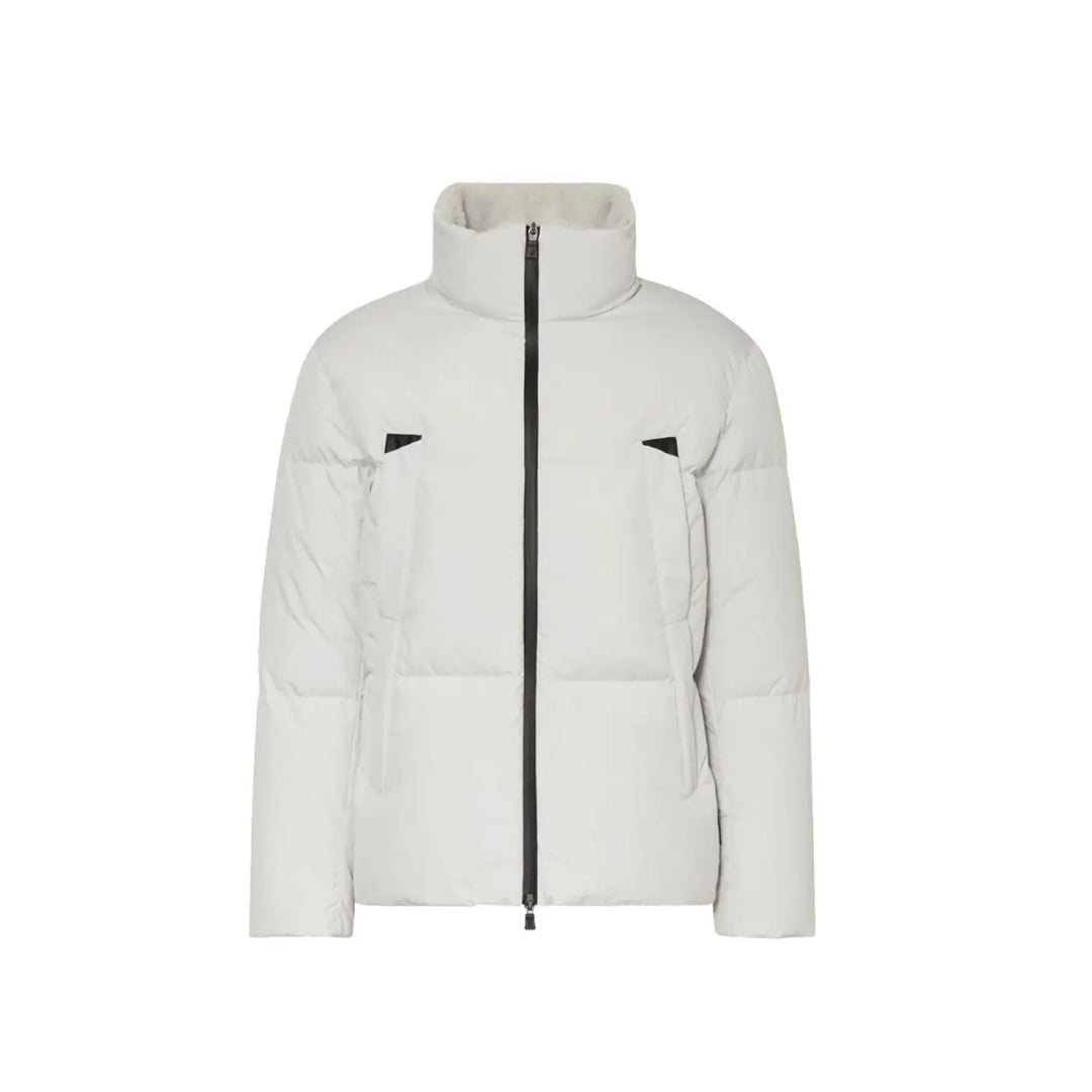 Herno Gray Polyester Coat