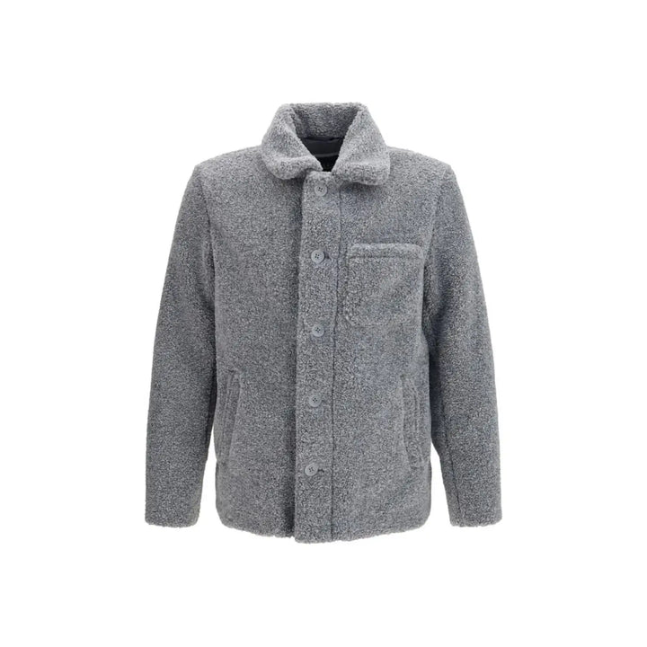 Herno Gray Polyester Full-length Jacket
