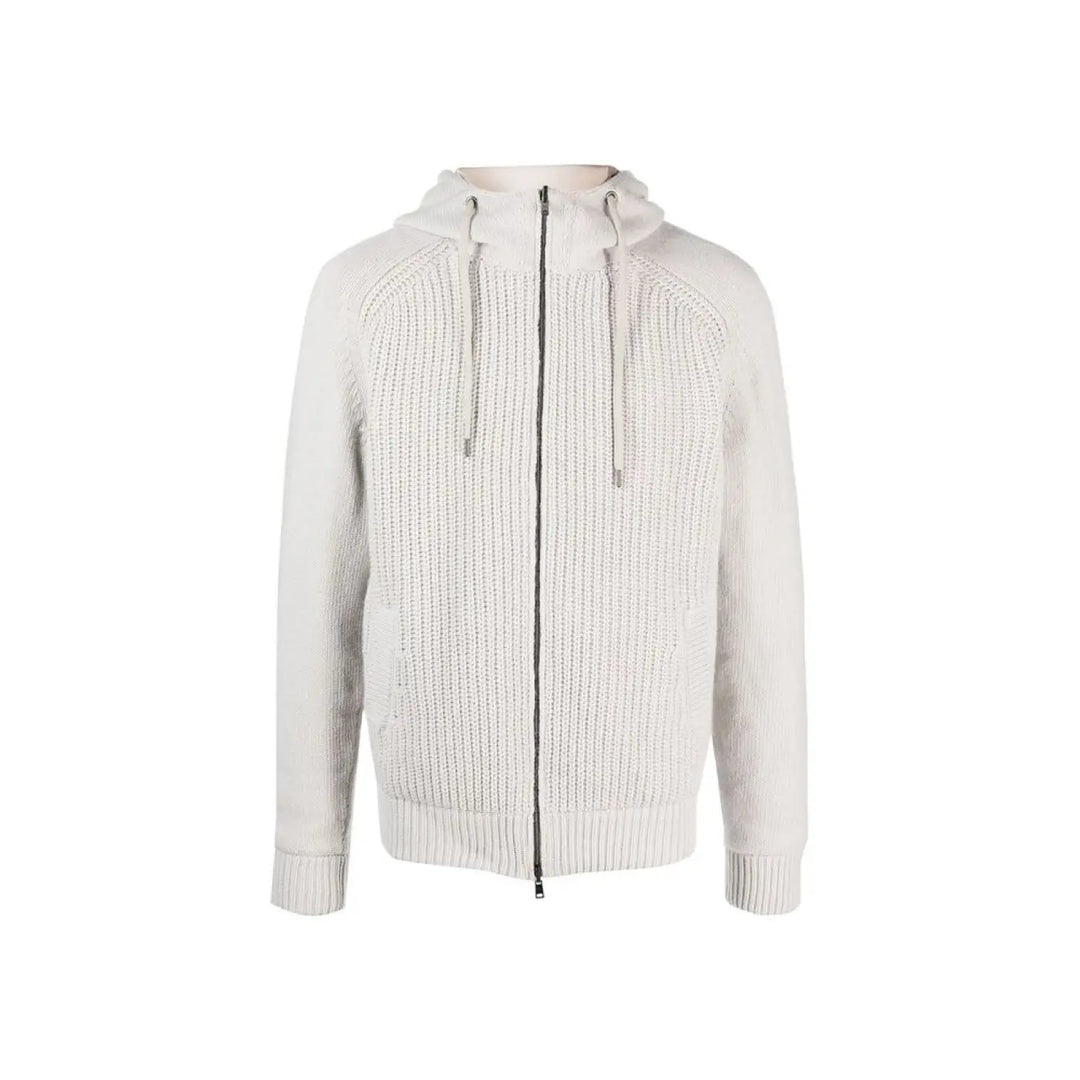 Herno Gray Wool Bomber