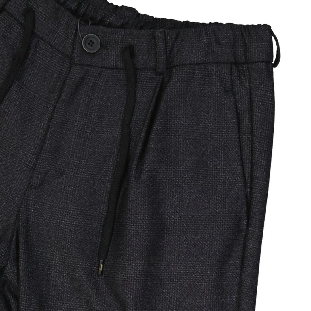 Herno Gray Wool Casual Pants