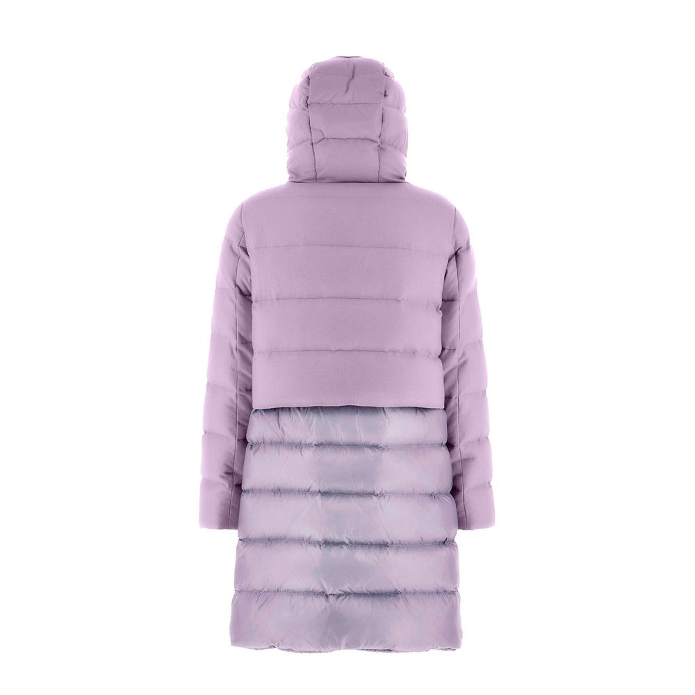 Herno Parkas - Purple Cashmere Coat