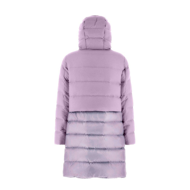 Herno Parkas - Purple Cashmere Coat