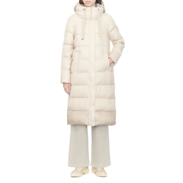 Herno Puffer Jackets - White Cashmere Coat