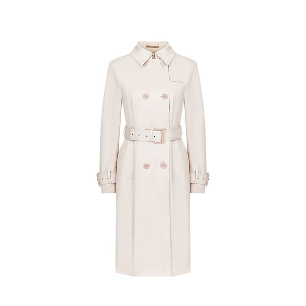 Herno Coats & Jackets - White Cotton Coat