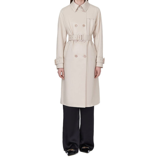 Herno Coats & Jackets - White Cotton Coat