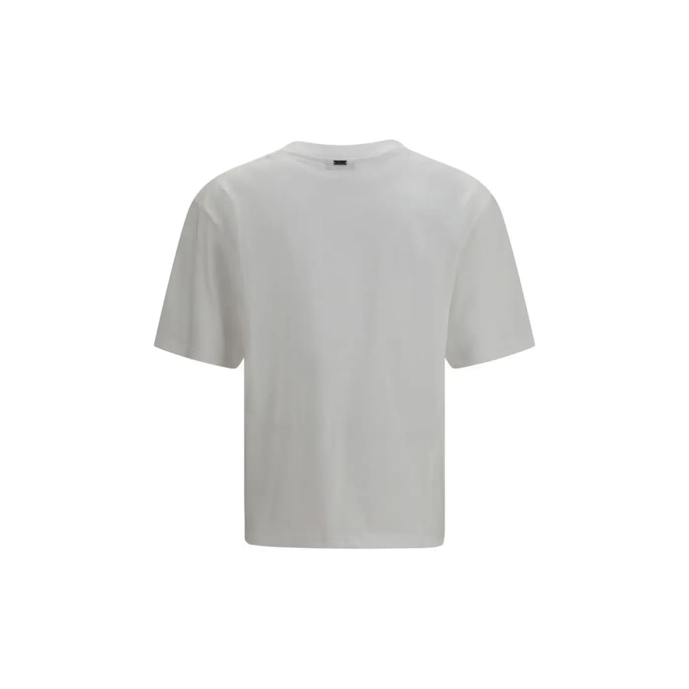 Herno White Cotton T-shirt