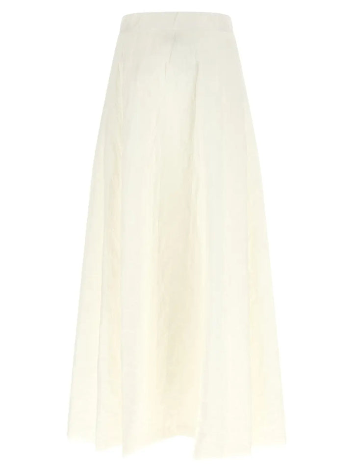 Herno White Polyamide Mini Skirt