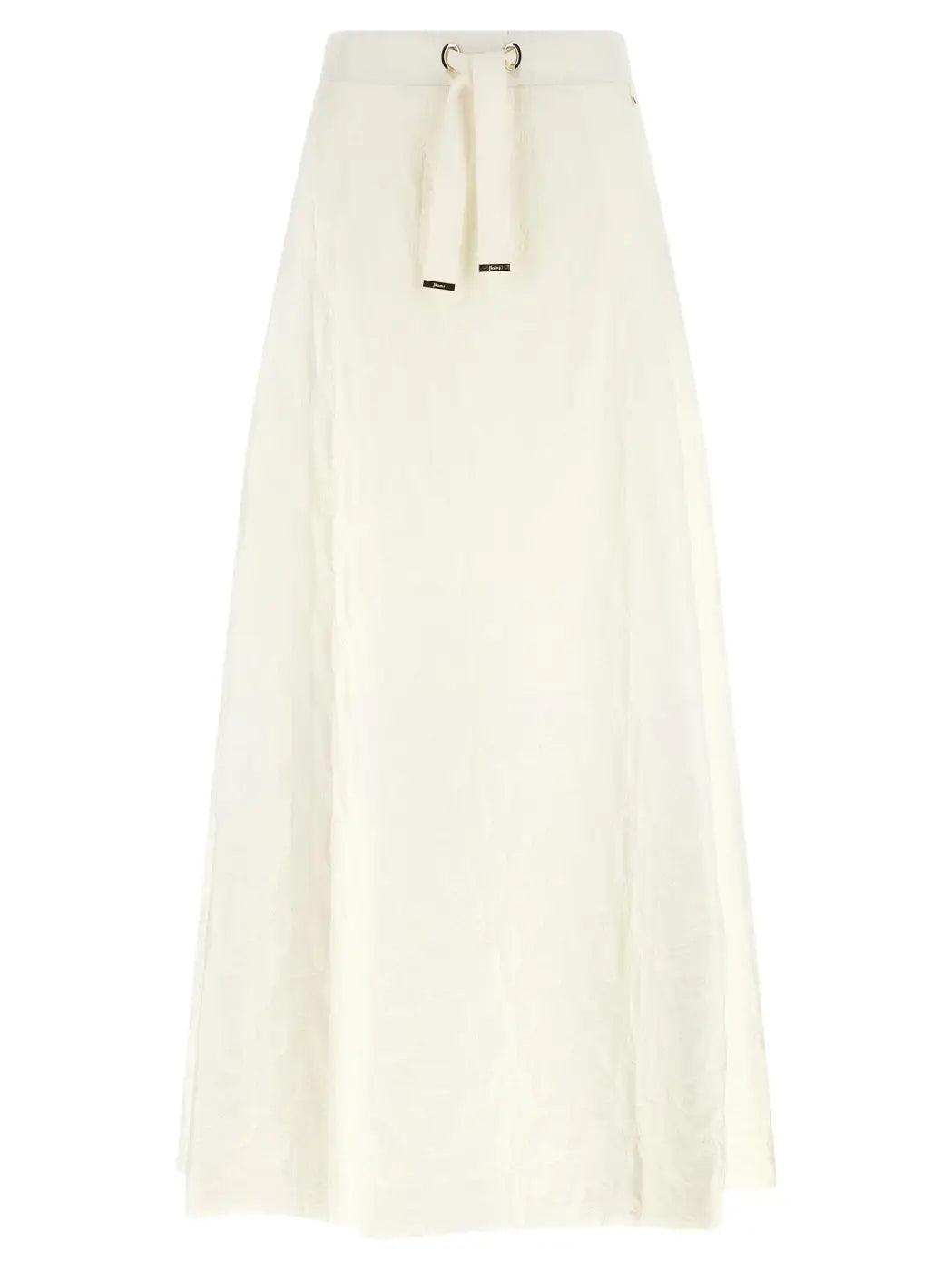 Herno White Polyamide Mini Skirt