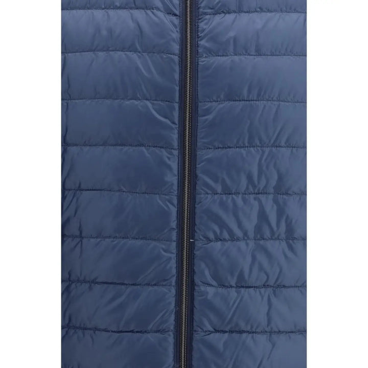Herno White Polyamide Sleveless Jacket