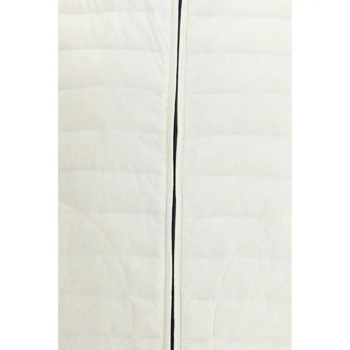 Herno White Polyamide Sleveless Jacket