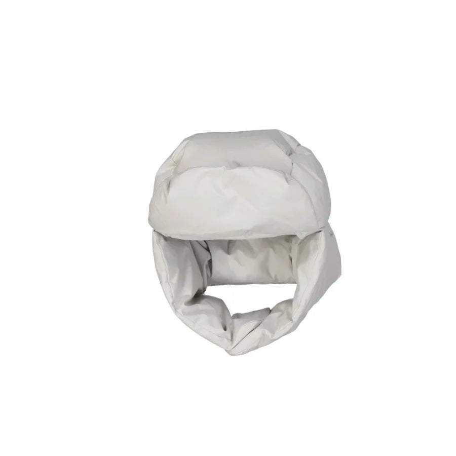 Herno White Polyester Beanie