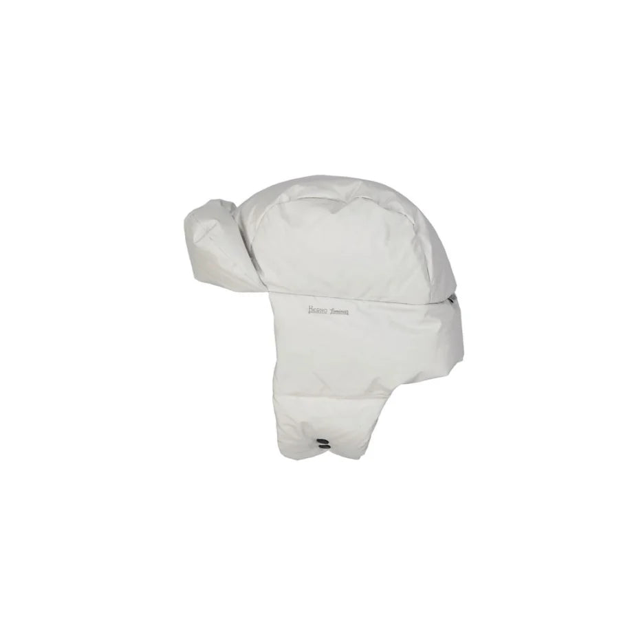 Herno White Polyester Beanie