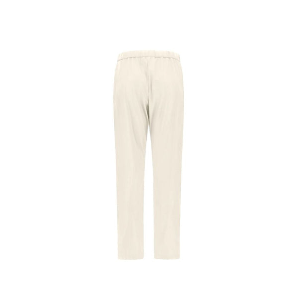 Herno White Polyester Casual Pants