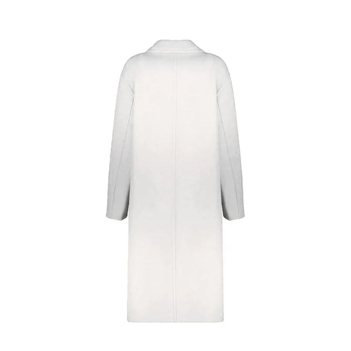 Herno White Wool Coat