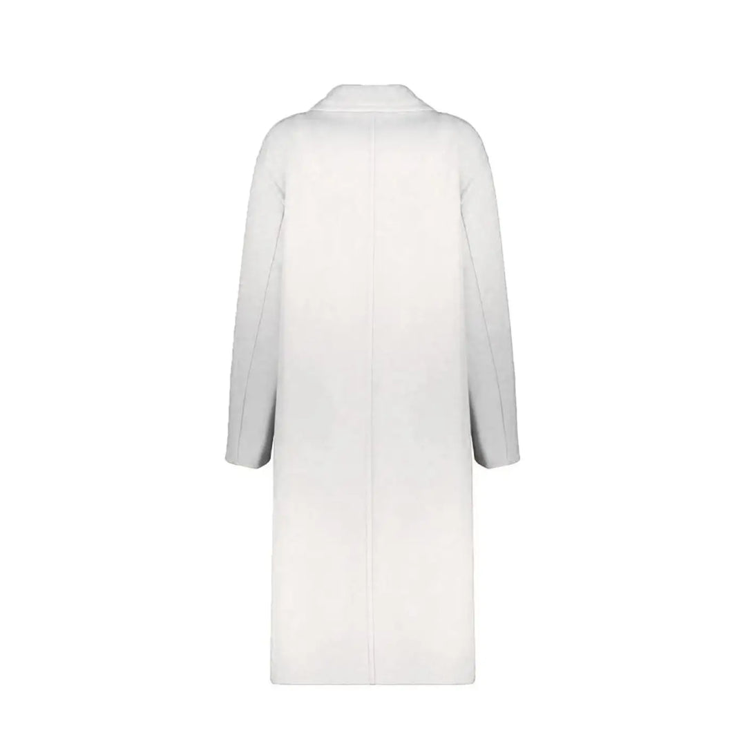 Herno White Wool Coat