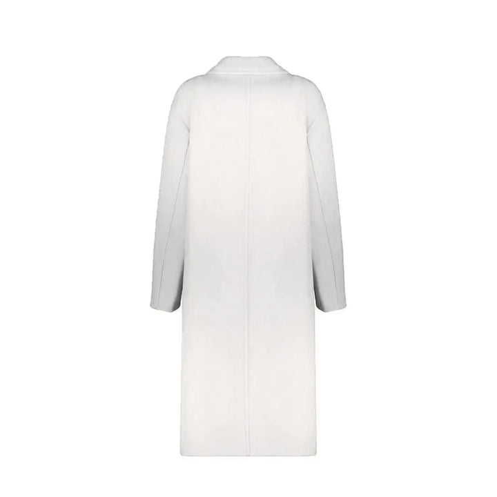 Herno White Wool Coat