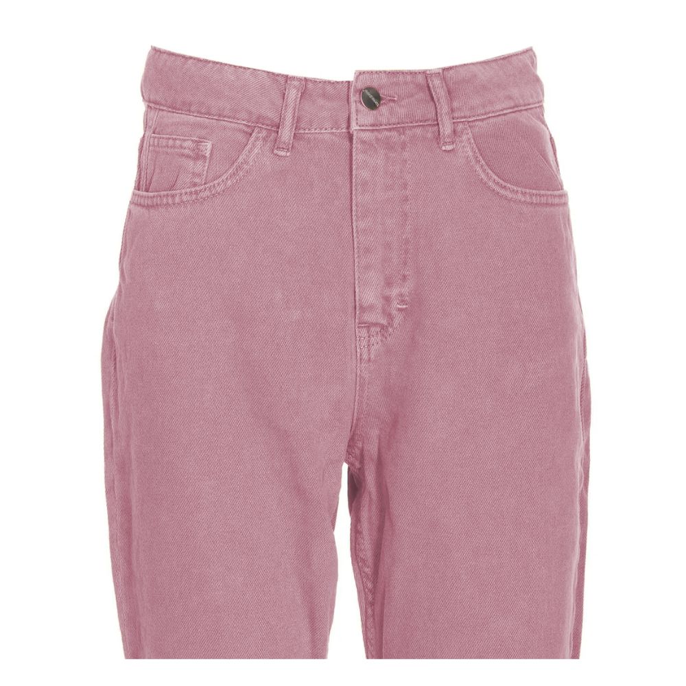 Hinnominate Pink Cotton Jeans &amp; Pants