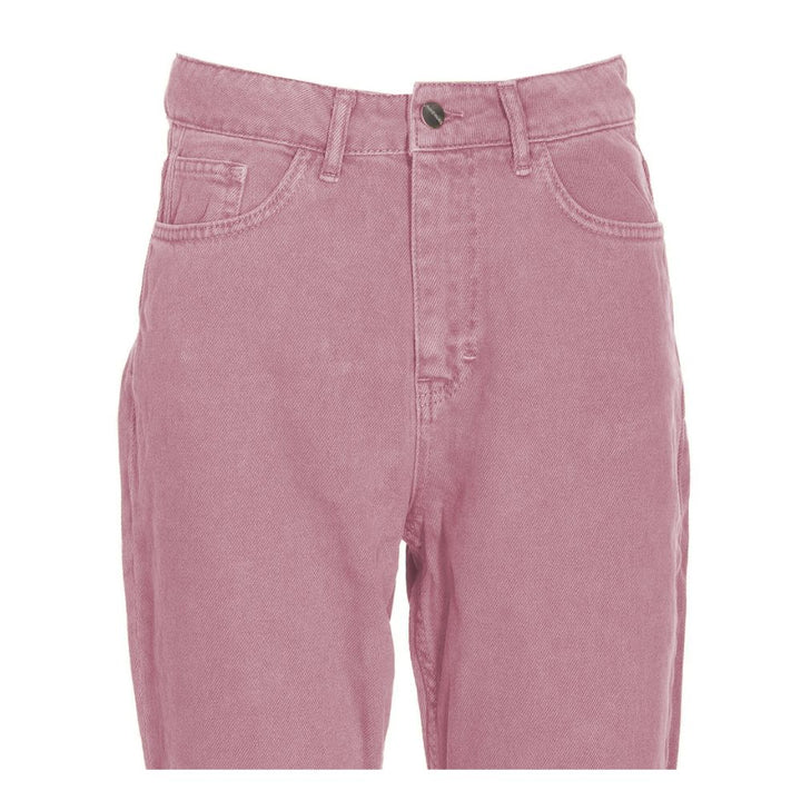 Hinnominate Pink Cotton Jeans &amp; Pants
