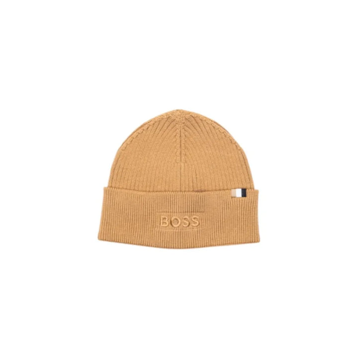 Hugo Boss Beige Cotton Cap (Baseball Hat)