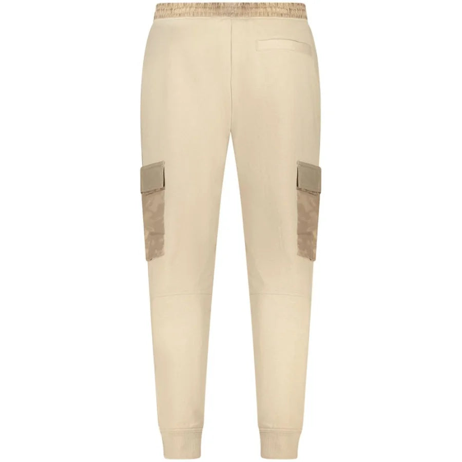 Hugo Boss Beige Cotton Men’s Jogger Trouser