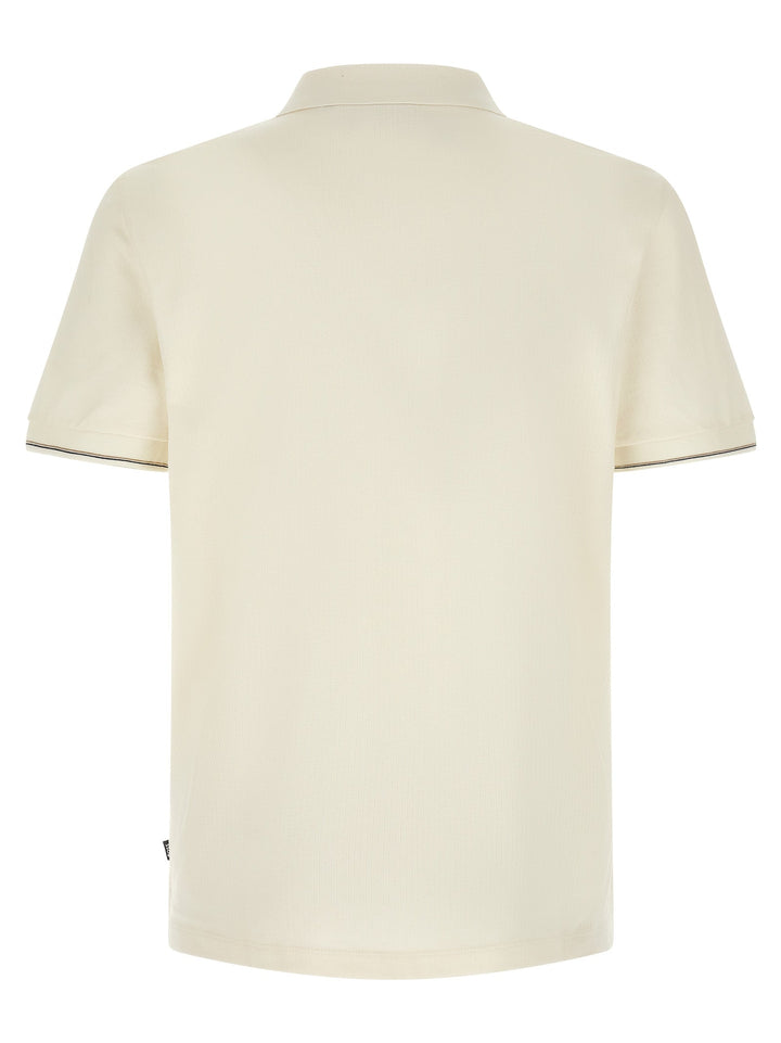 Hugo Boss Beige Cotton Polo Shirt