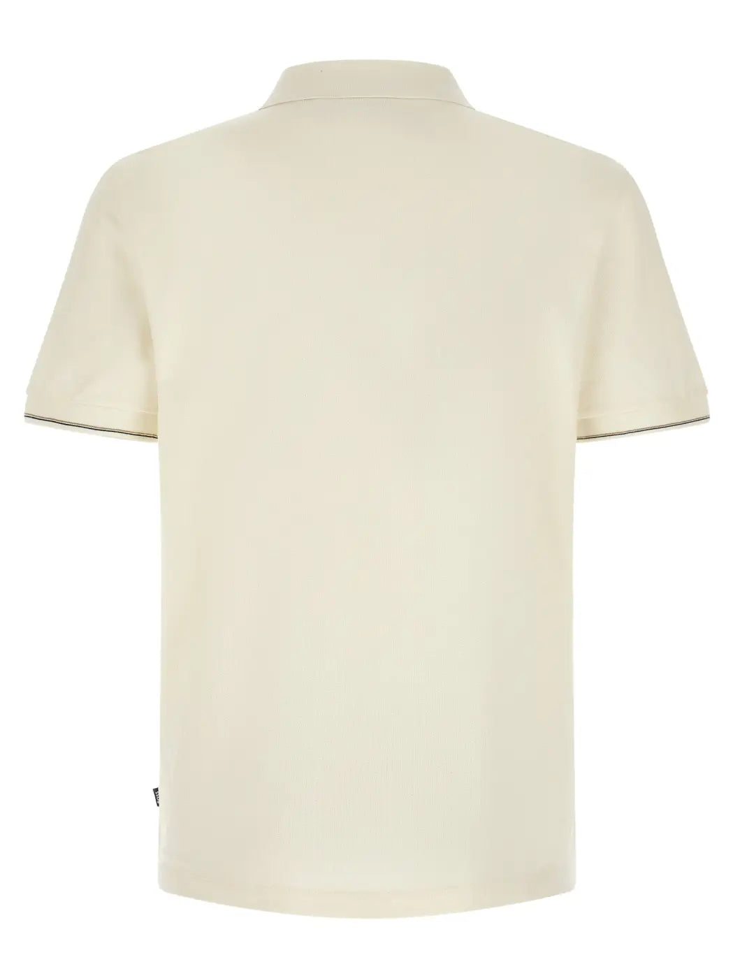 Hugo Boss Beige Cotton Polo Shirt