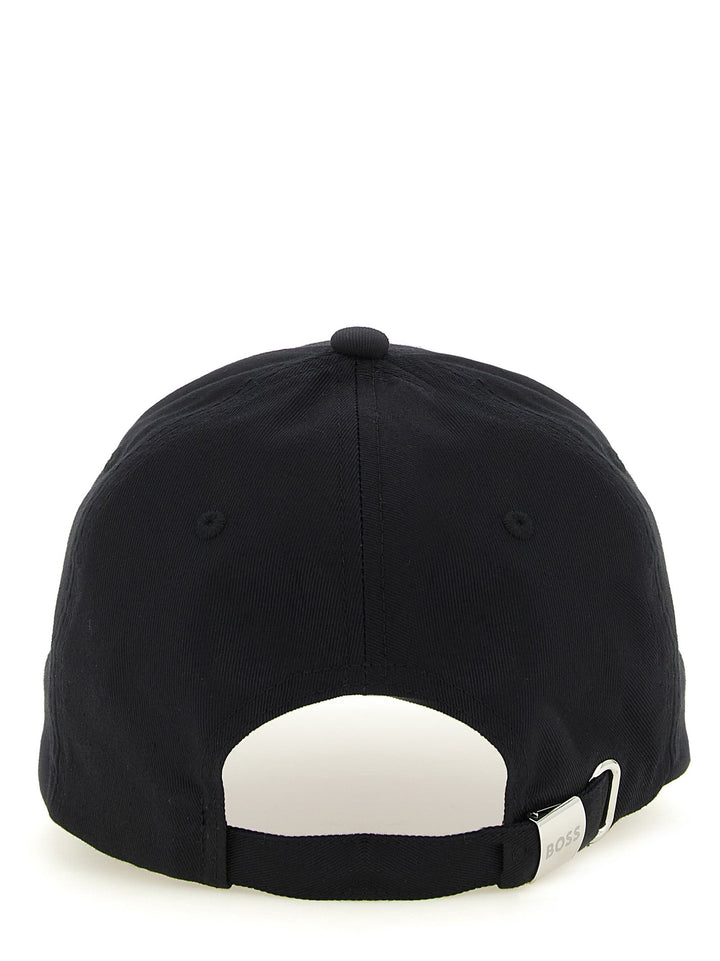 Hugo Boss Black Cotton Cap (baseball Hat)