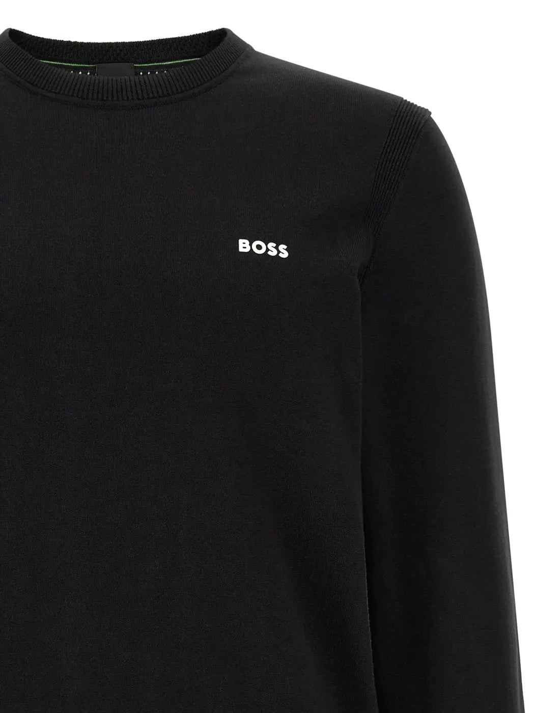 Hugo Boss Black Cotton Cardigan