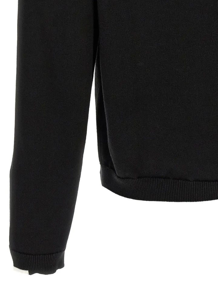 Hugo Boss Black Cotton Cardigan