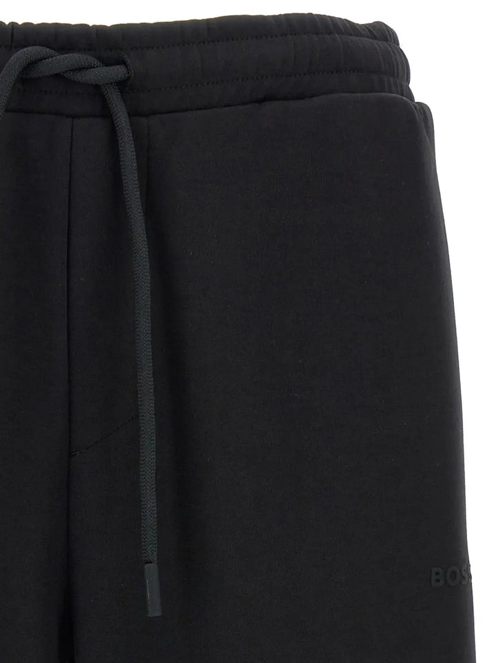 Hugo Boss Black Cotton Joggers (workout Pants)
