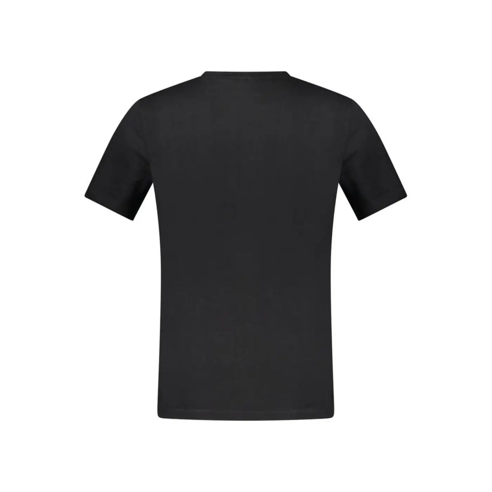 Hugo Boss Black Cotton Men T-shirt