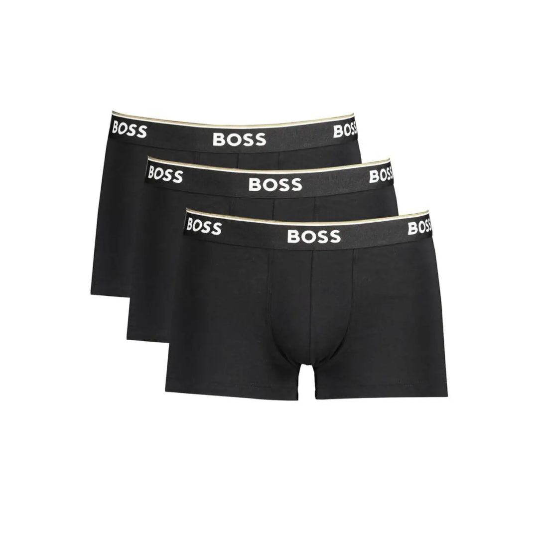 Hugo Boss Black Cotton Men’s Boxer Briefs