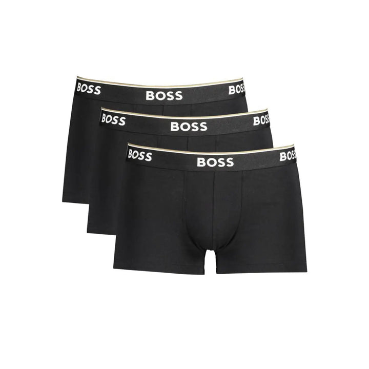 Hugo Boss Black Cotton Men’s Boxer Briefs