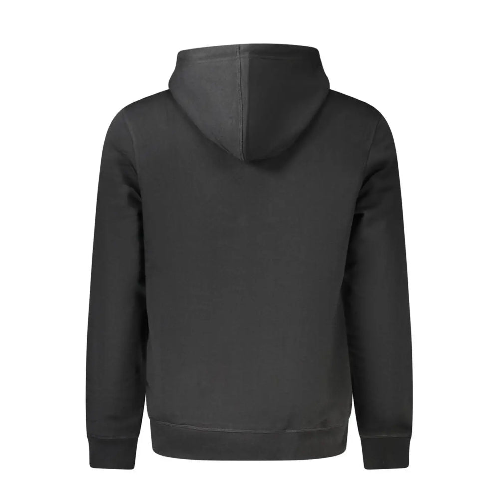 Hugo Boss Black Cotton Men’s Hooded Sweatshirt