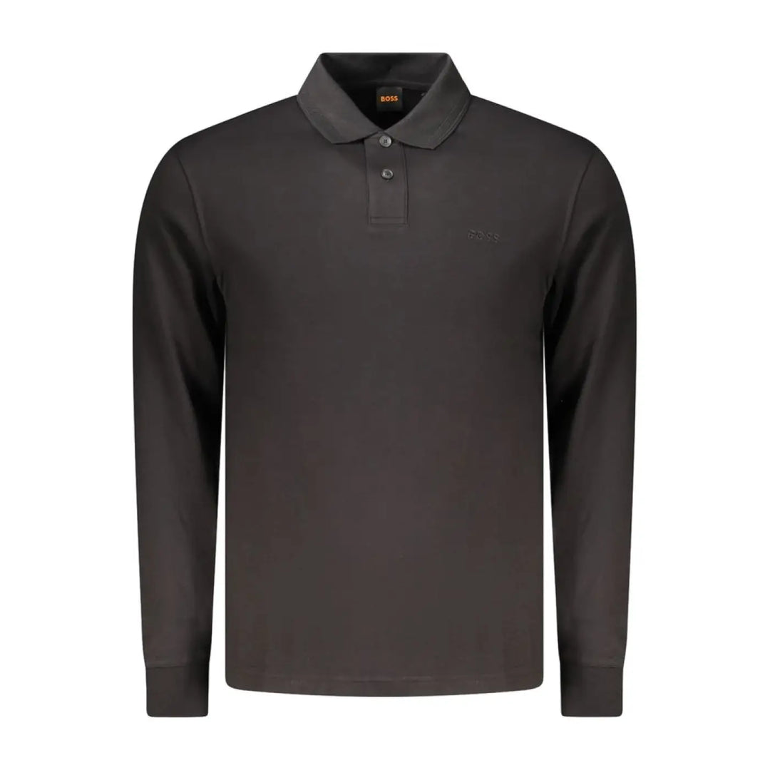 Hugo Boss Black Cotton Men’s Polo Shirt